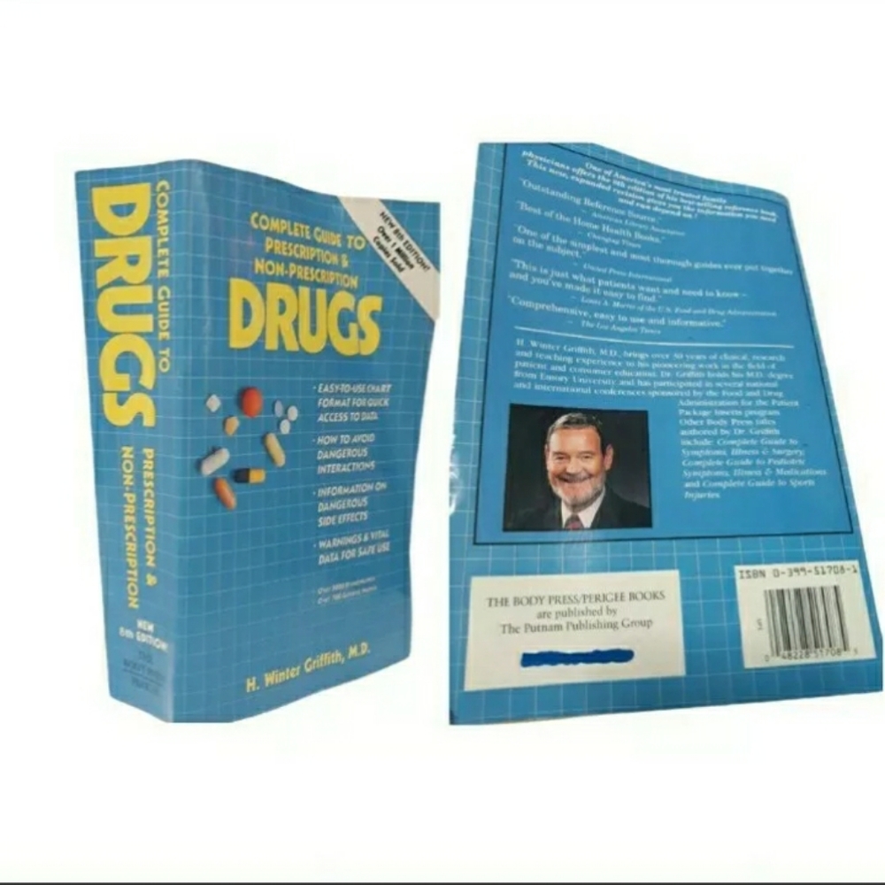 Complete Guide to Drugs Prescription & Non 8th Edition 1990 Good condition